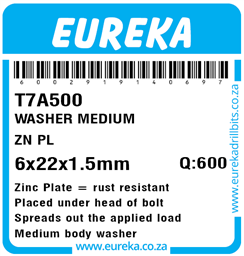 T7A500 - Medium Washer -T7A500_Label_T